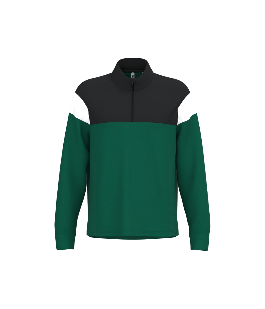 Sweat d'entrainement 1/4 zip unisexe