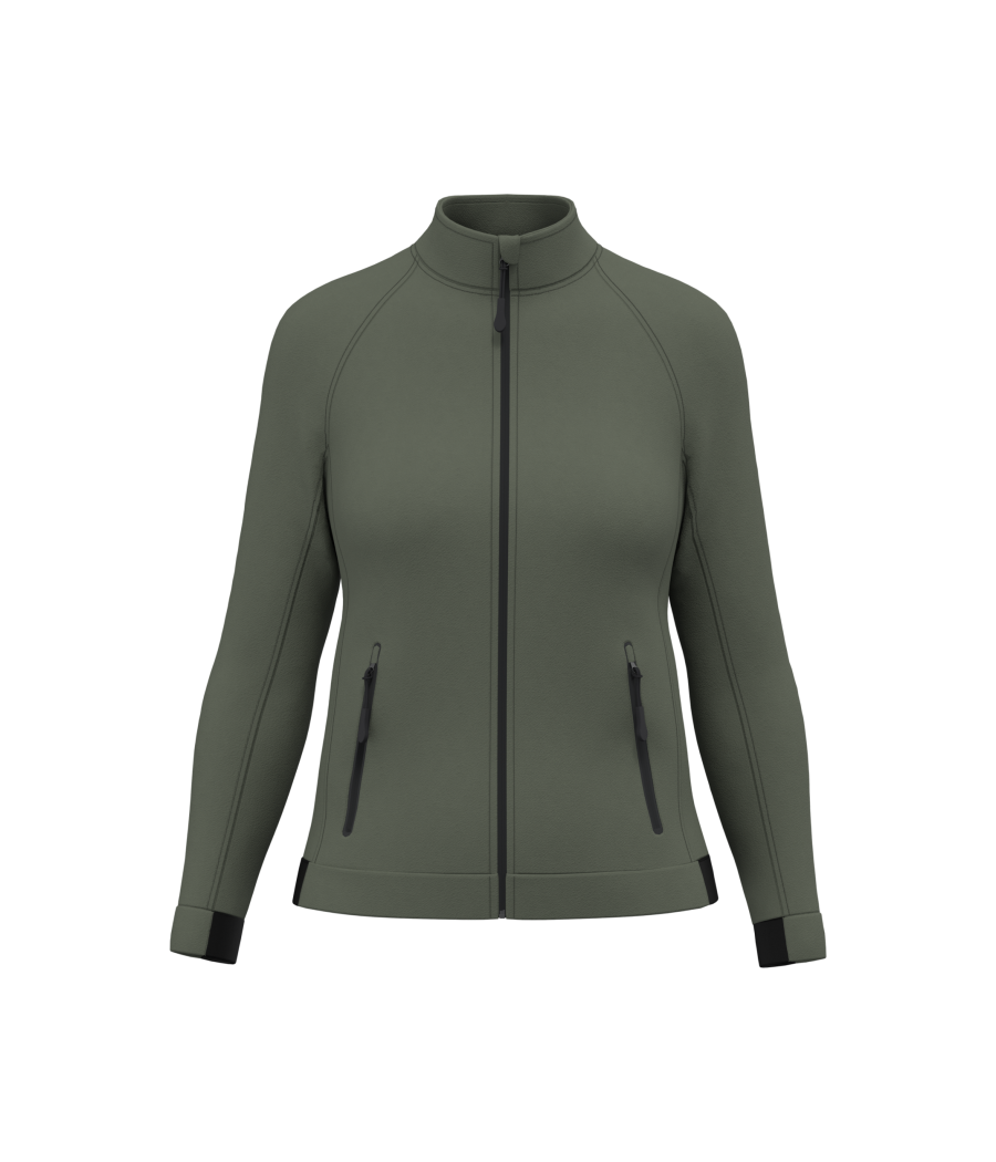 Veste à col montant femme