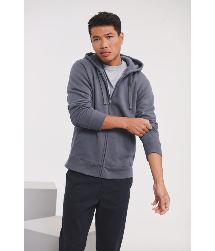 Sweat-shirt zippé capuche Authentic homme