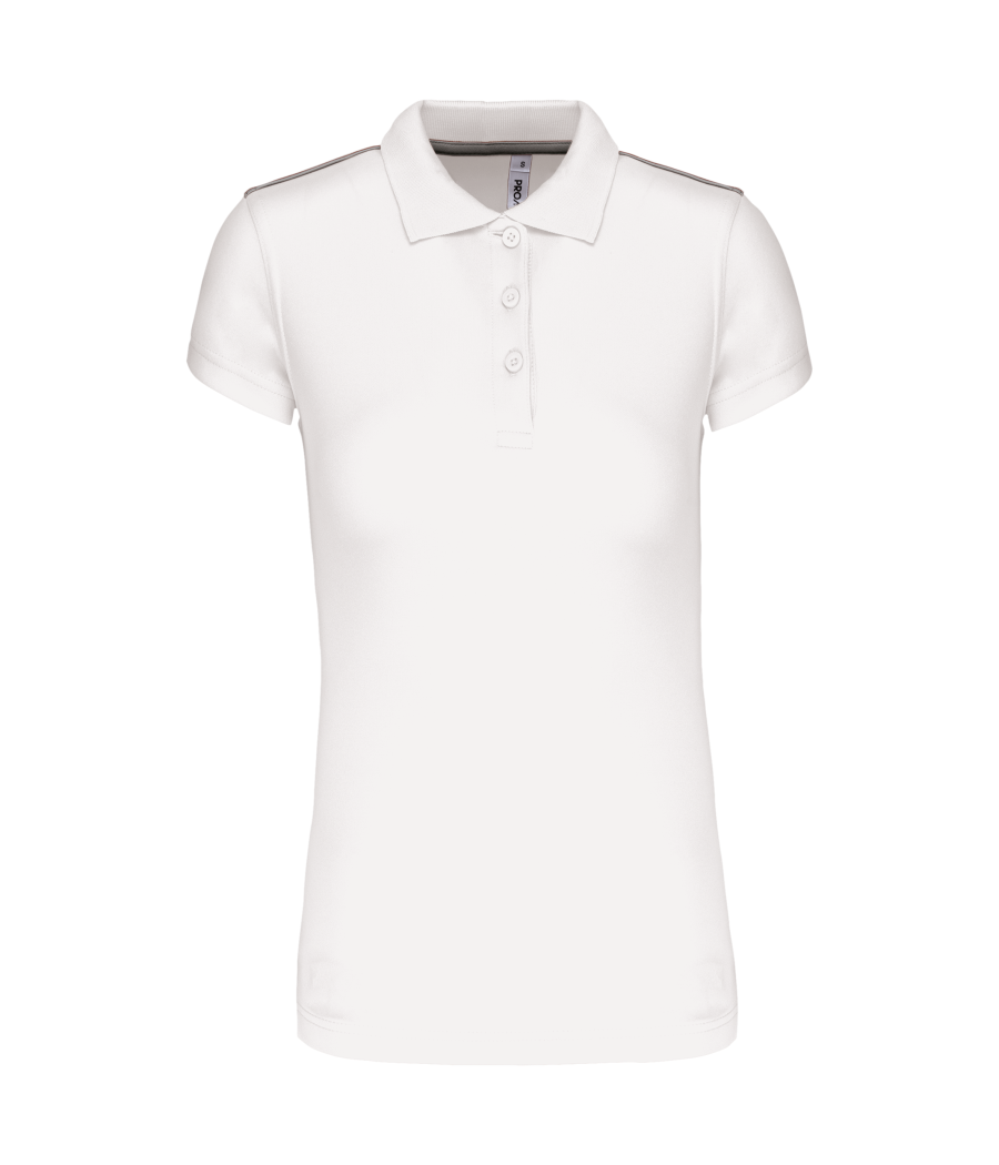 Polo manches courtes femme