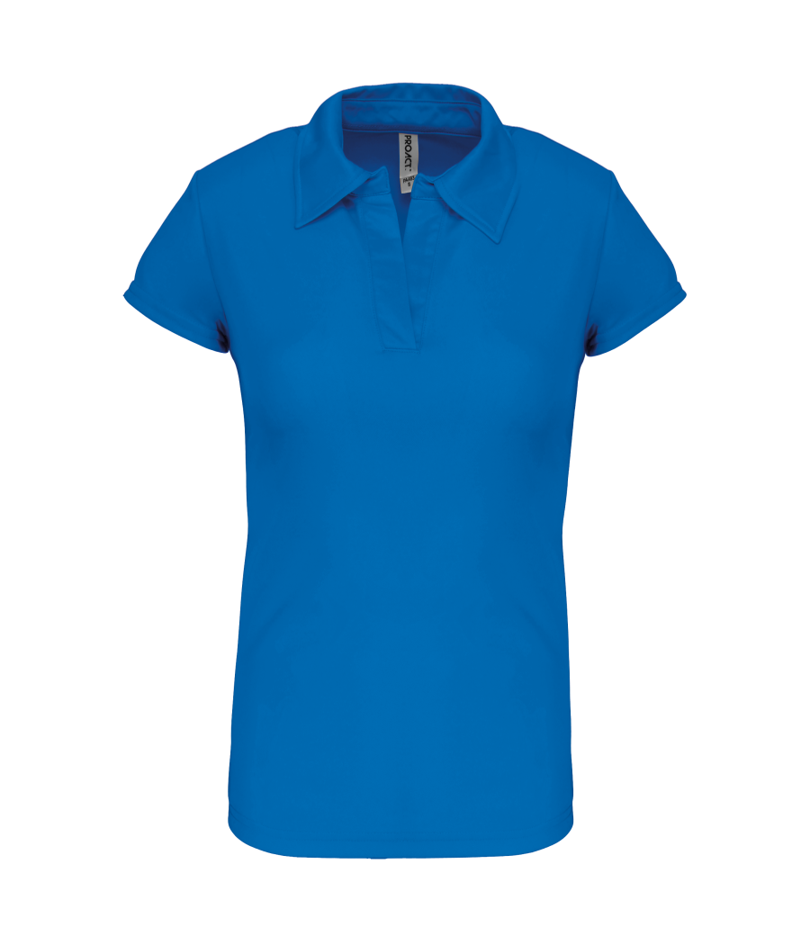 Polo sport manches courtes femme
