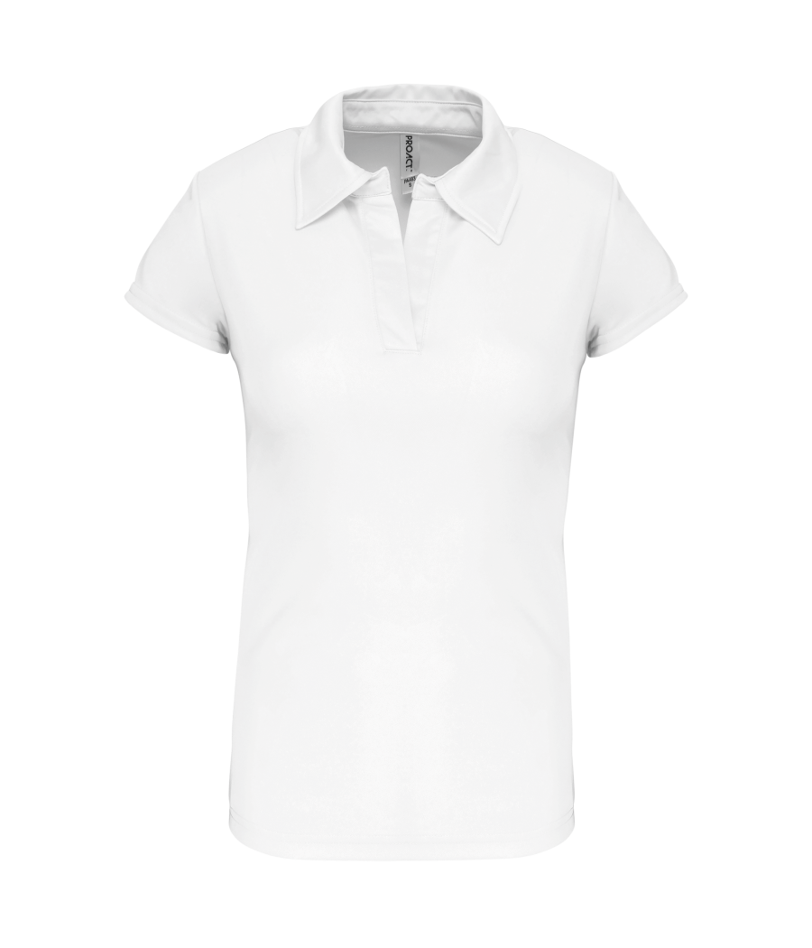 Polo sport manches courtes femme