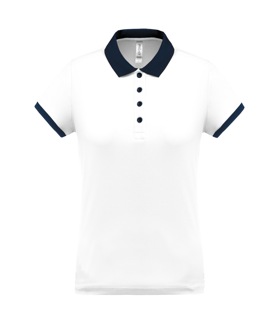 Polo piqué performance femme