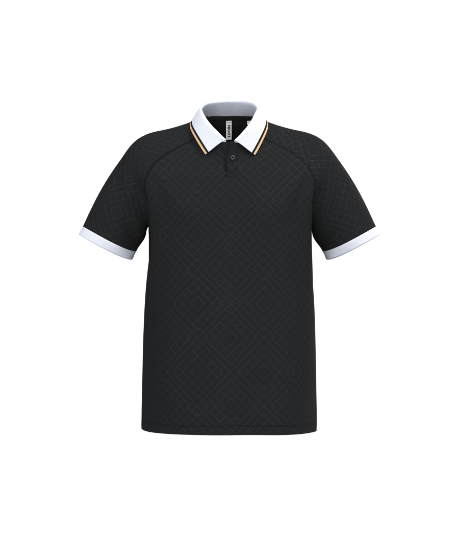 Maillot lifestyle à col polo unisexe