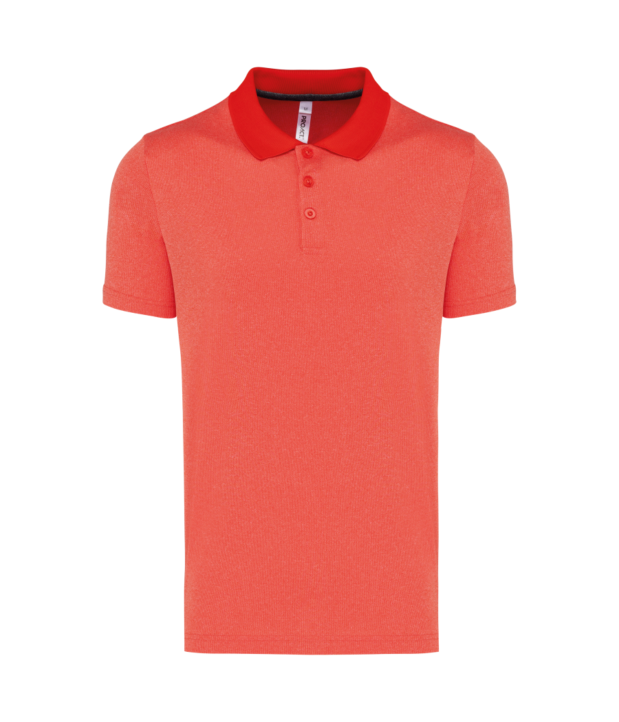 Polo chiné manches courtes