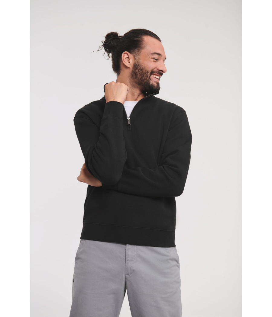 Sweat Col Zippé Authentic