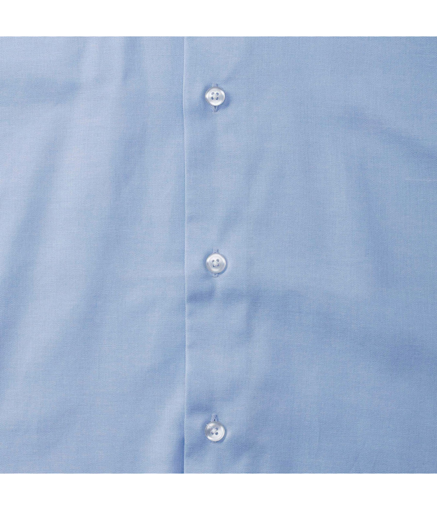 Chemise oxford cintrée manches courtes homme