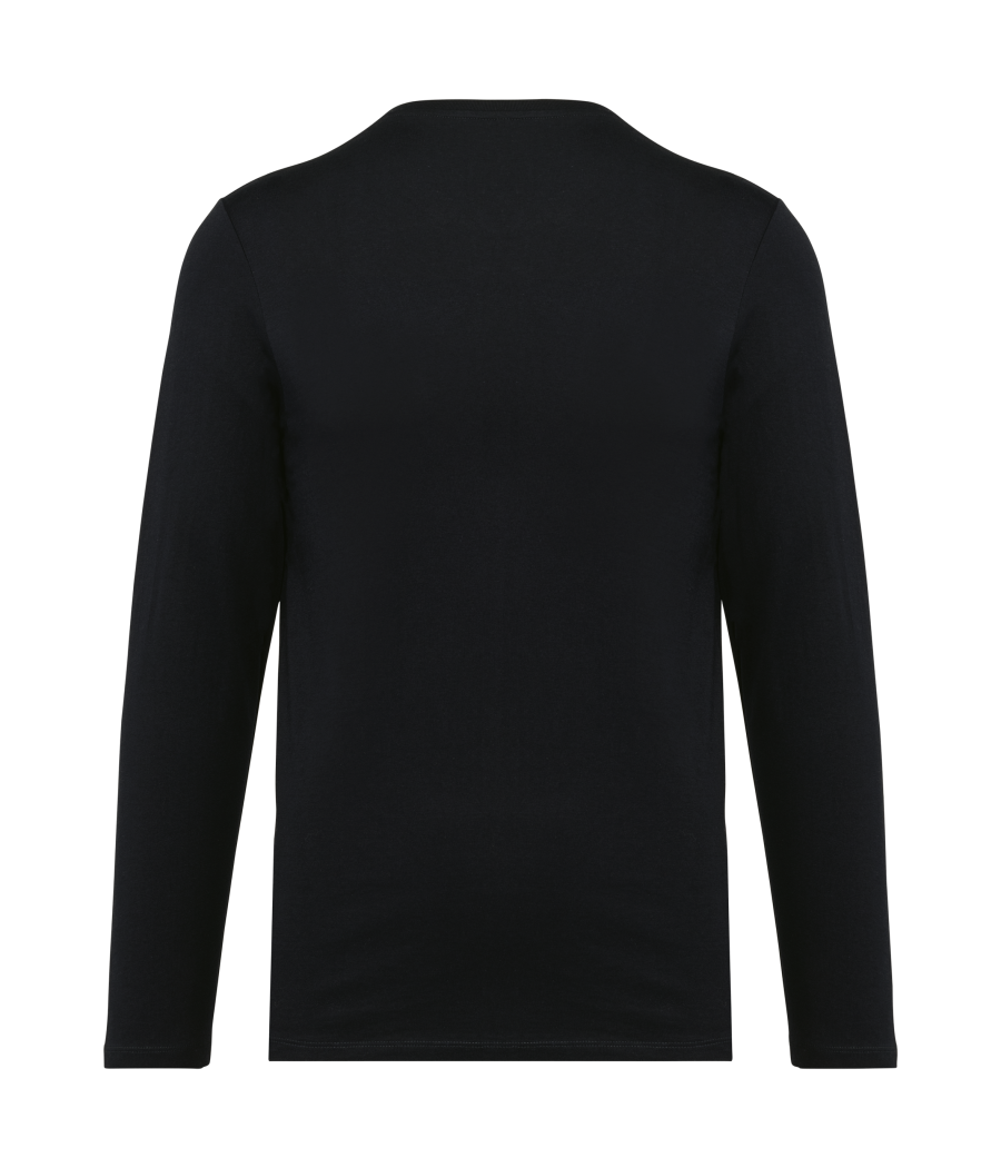 T-shirt Supima® col rond manches longues homme