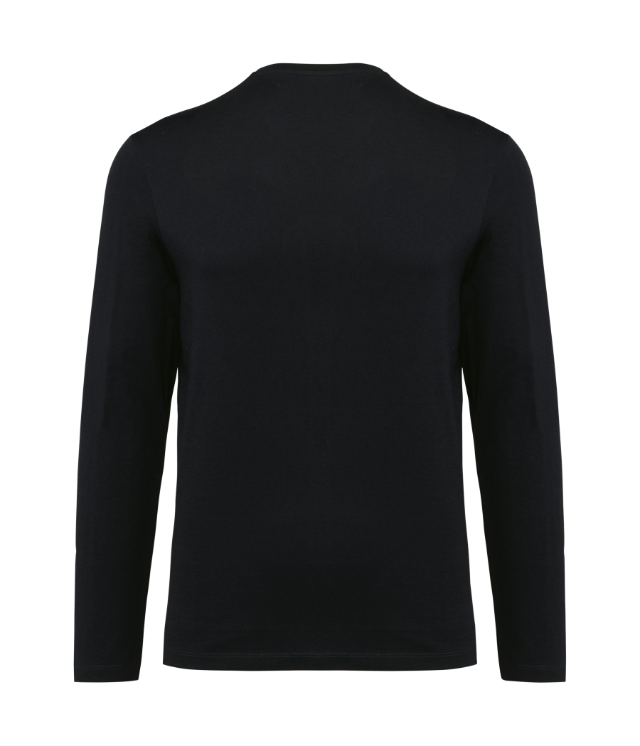 T-shirt Supima® col V manches longues homme