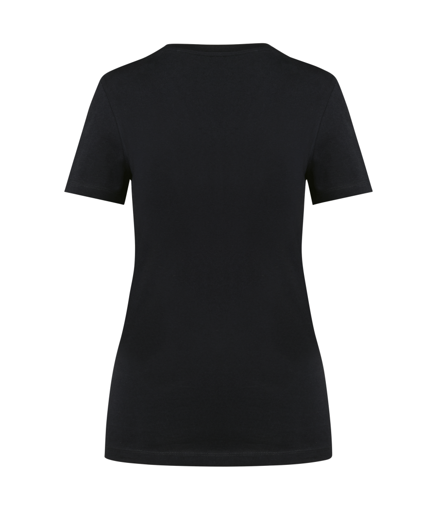 T-shirt Supima® col rond manches courtes femme