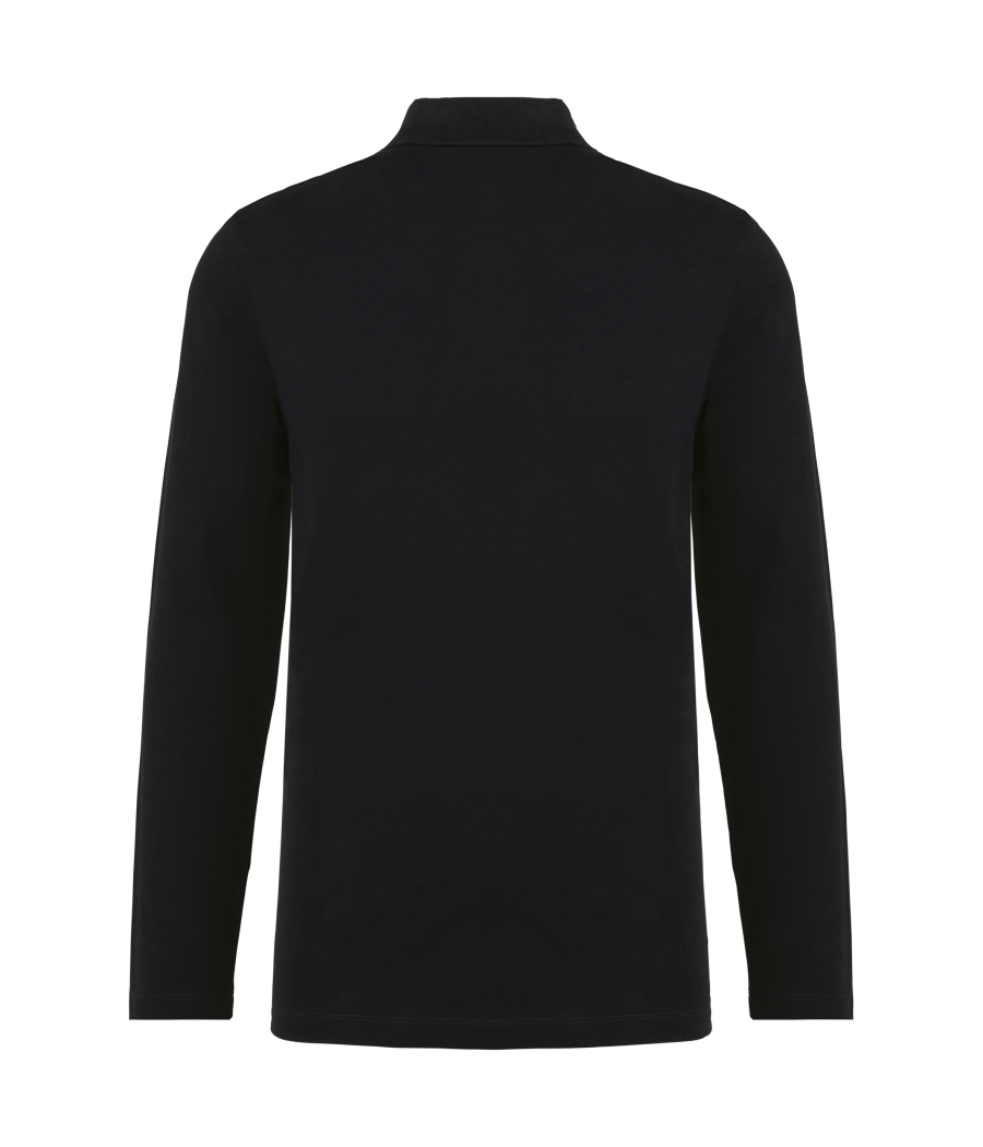 Polo Supima® manches longues homme