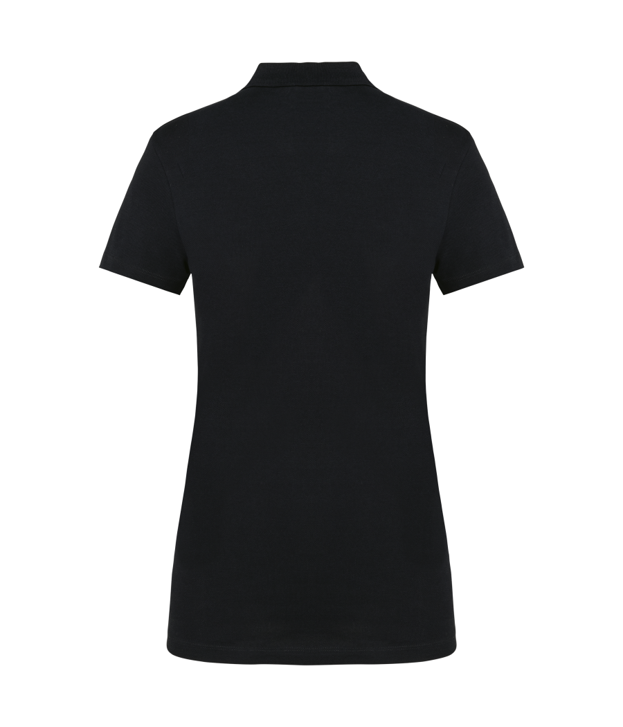 Polo Supima® manches courtes femme