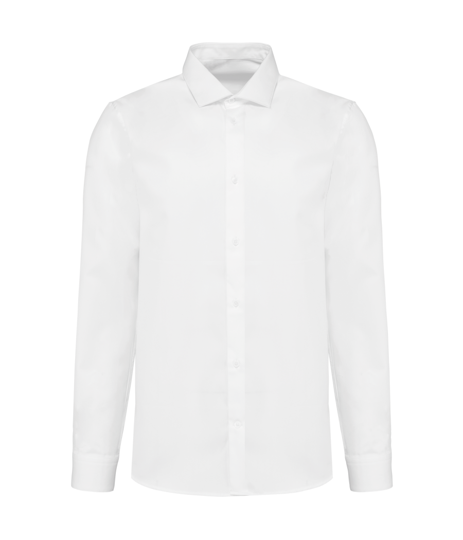 Chemise Oxford pinpoint manches longues homme