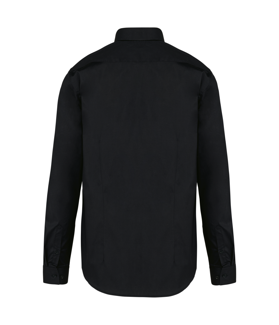 Chemise twill manches longues femme