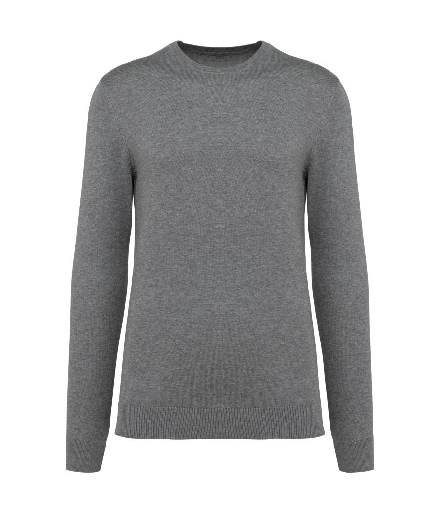Pull Supima® col rond homme