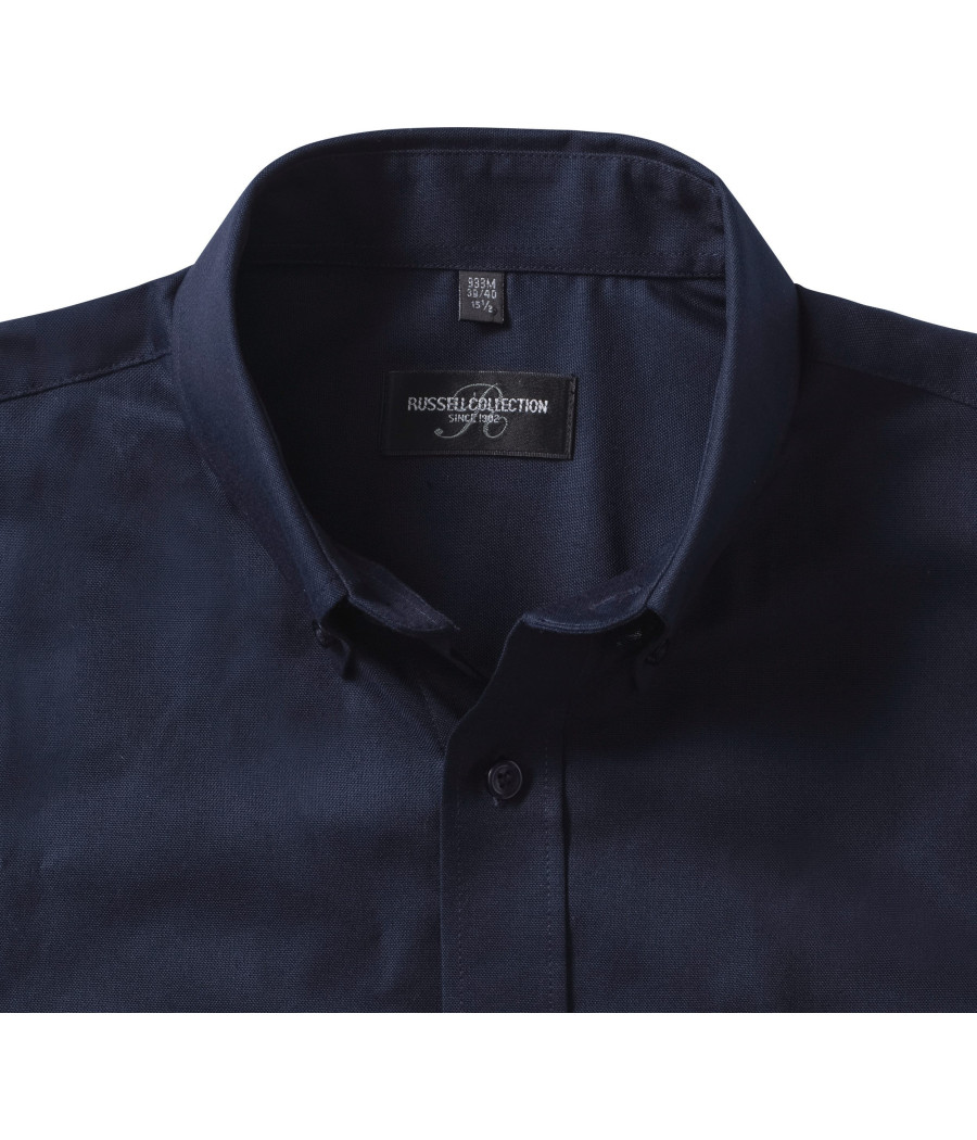 Chemise homme manches courtes Oxford