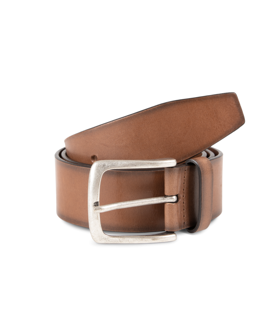 Ceinture vintage cuir homme