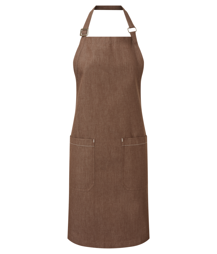 Tablier en denim biologique et commerce équitable