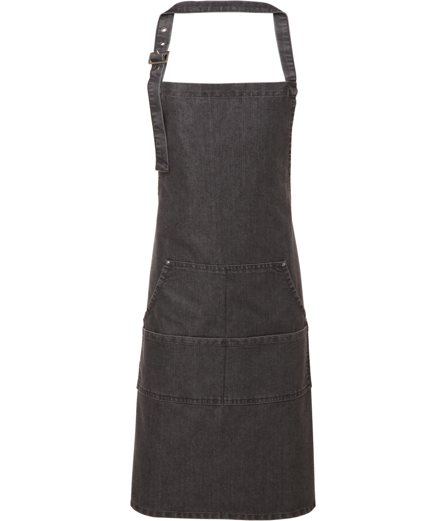 Tablier à bavette "Denim"