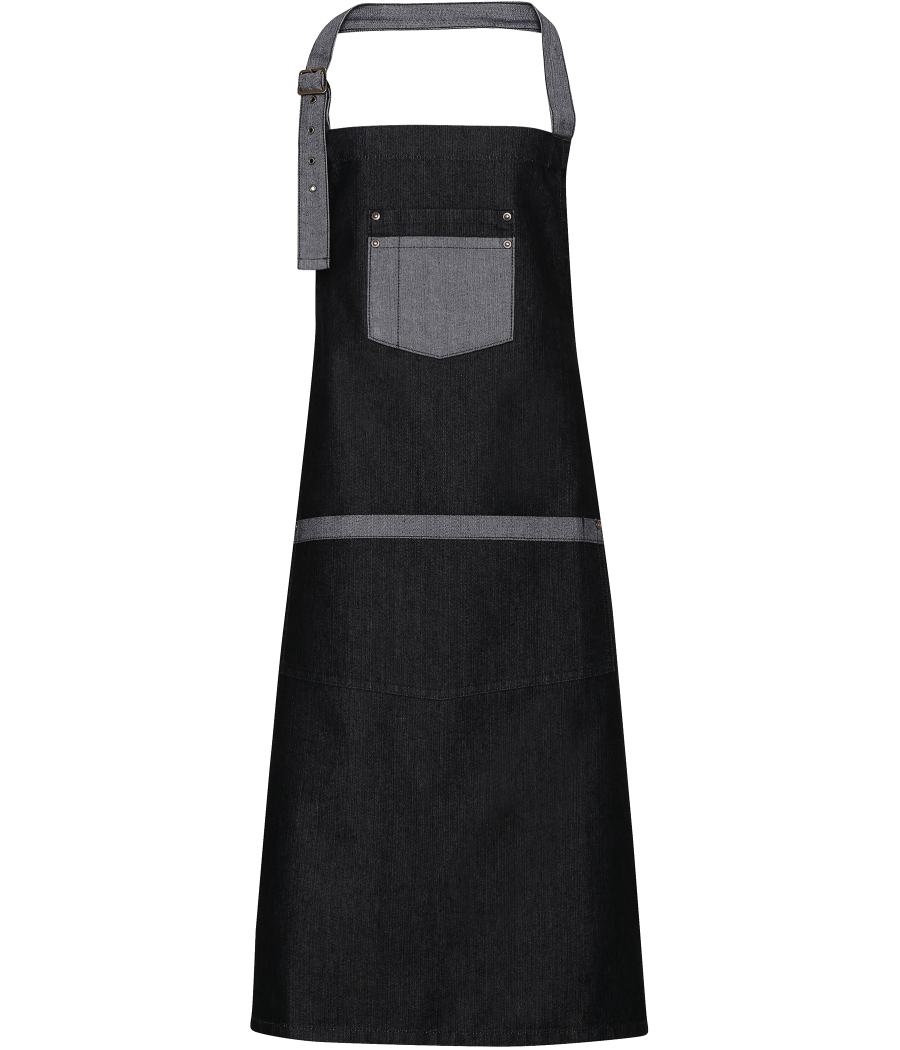 Tablier Denim à bavette "Domain"