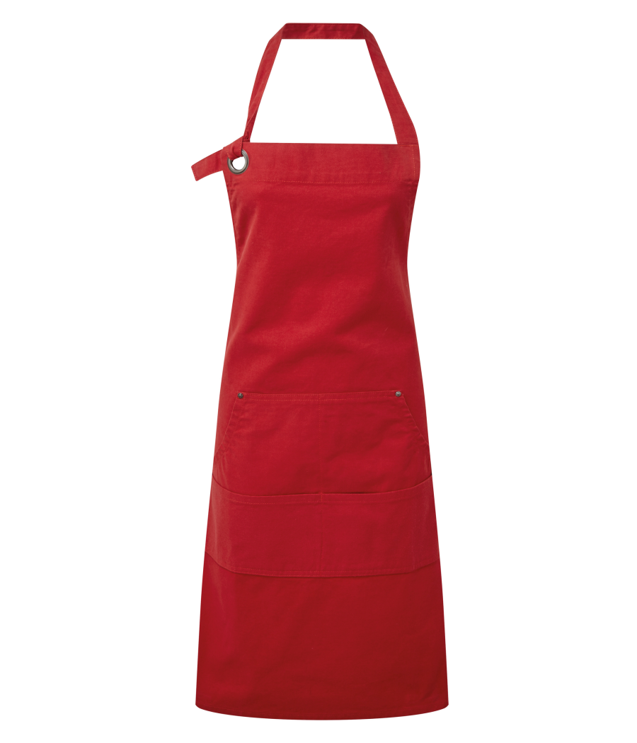 Tablier à bavette "Calibre"