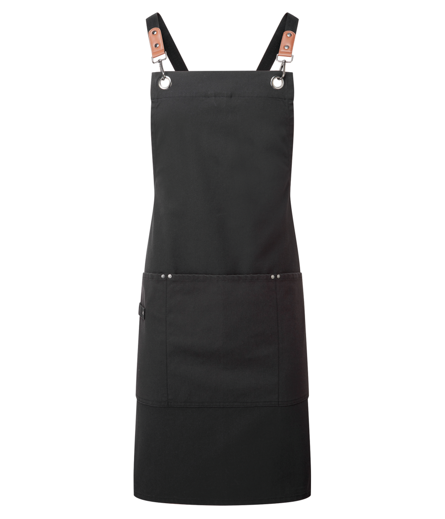 Tablier bavette à bretelles croisées dans le dos CLIP 'N' CLASP
