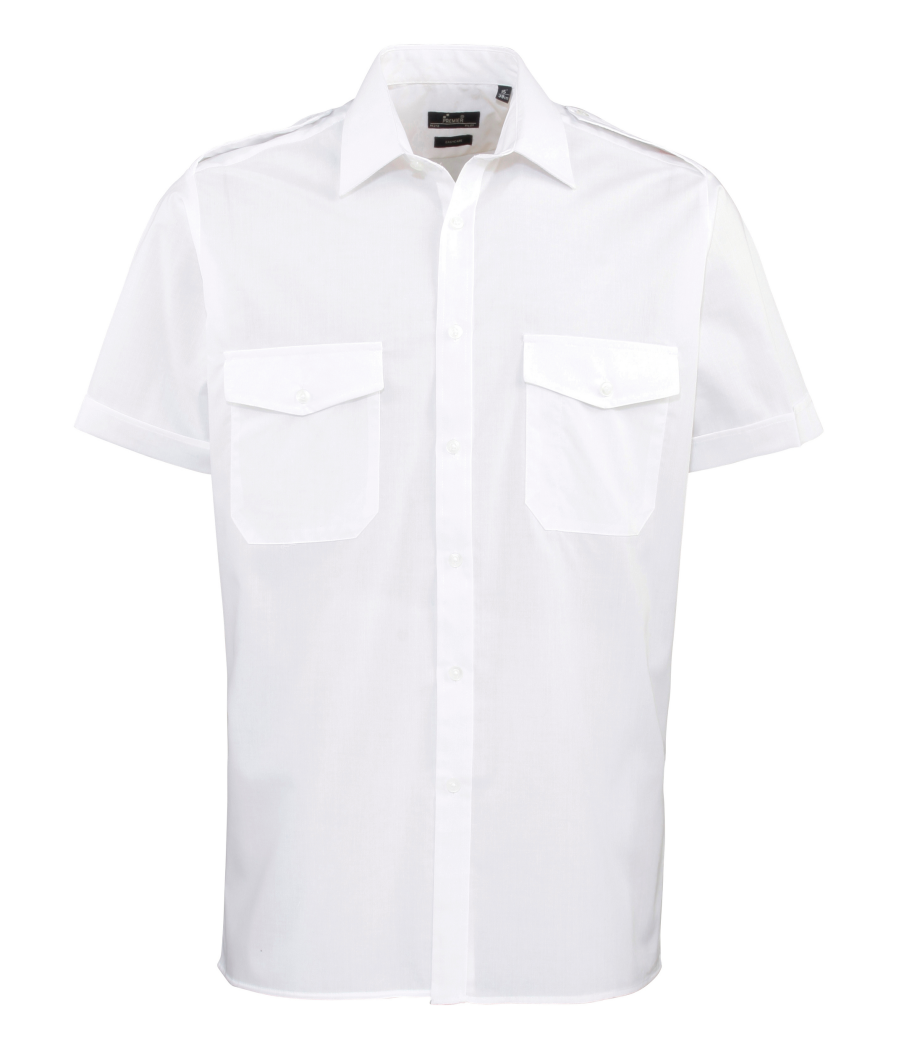 Chemise Homme manches courtes Pilote