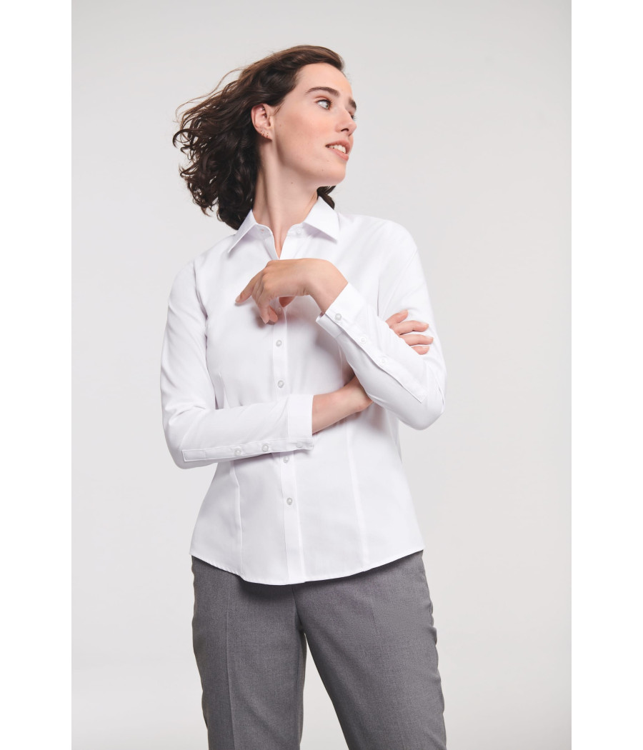 Chemise femme manche longues à chevrons