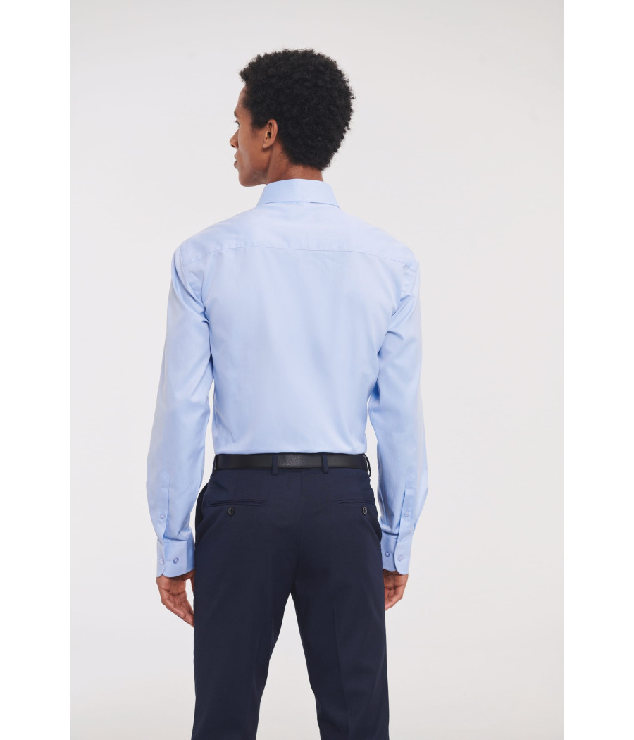 Chemise homme manche longues à chevrons