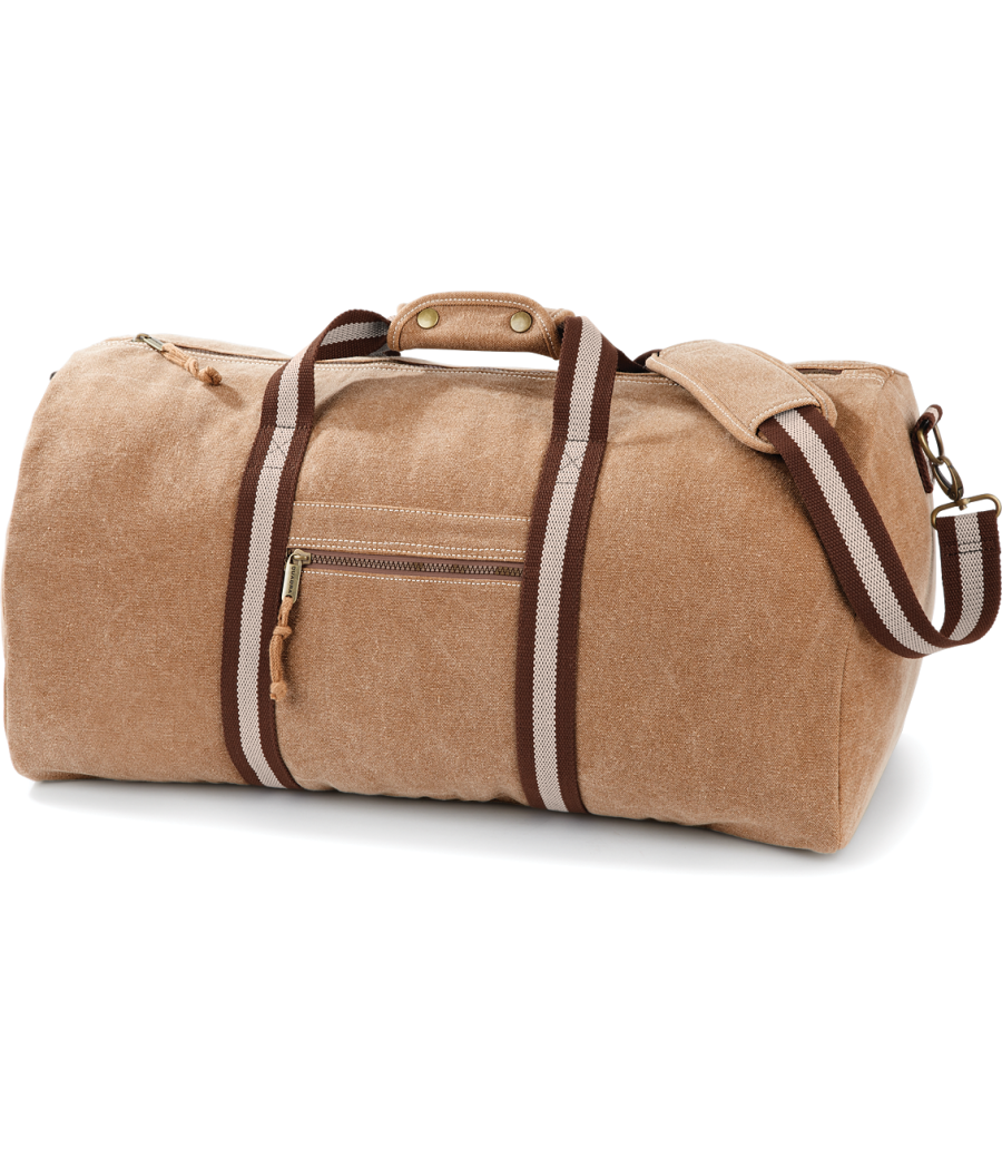 Sac de voyage vintage en toile