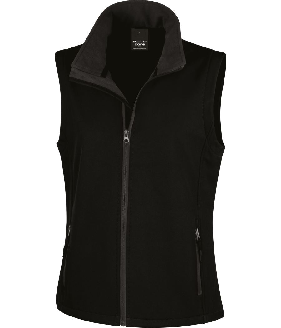 Bodywarmer Softshell Femme Printable