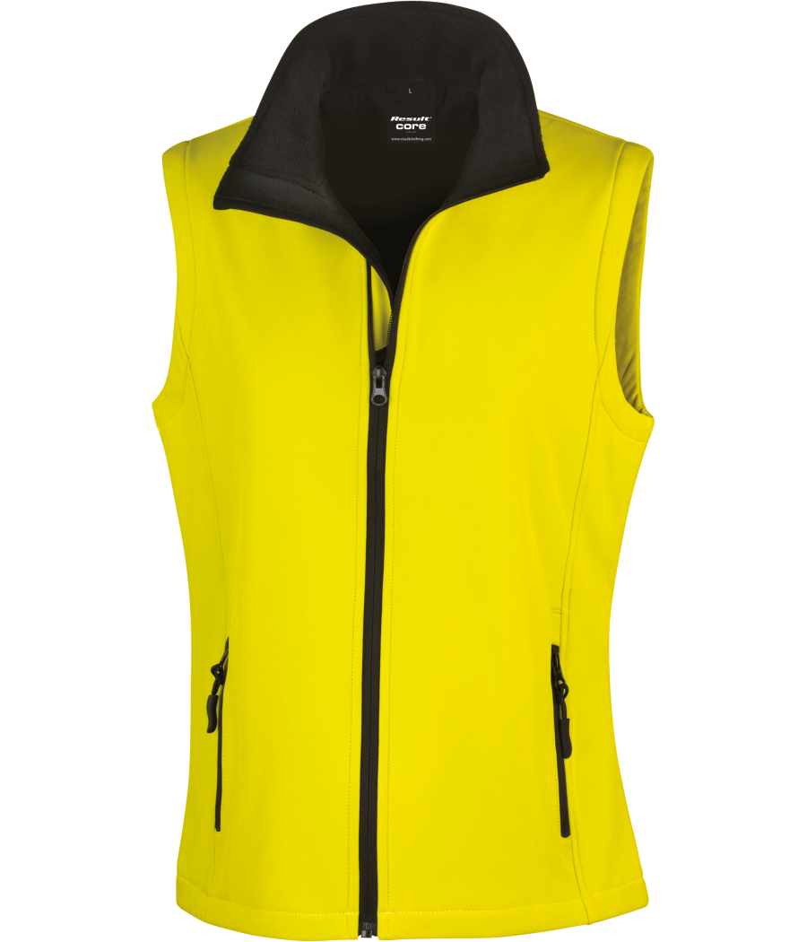 Bodywarmer Softshell Femme Printable