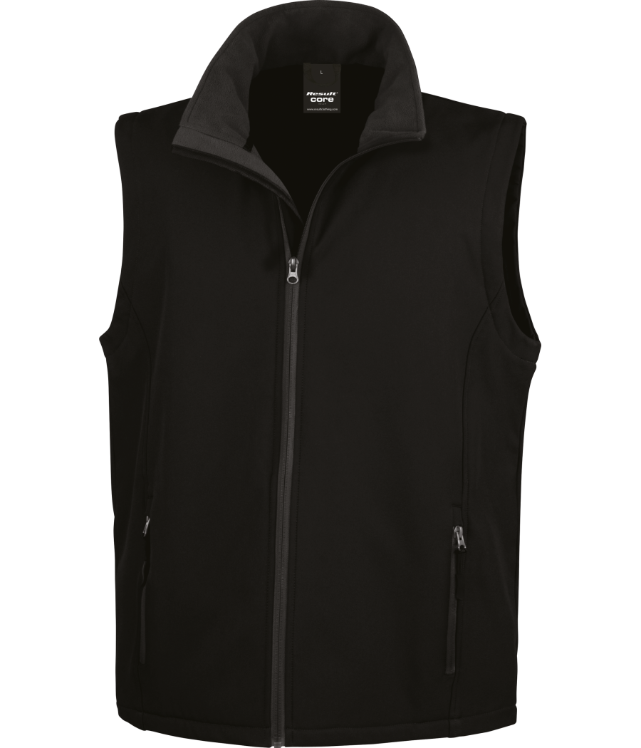 Bodywarmer Softshell Homme Printable