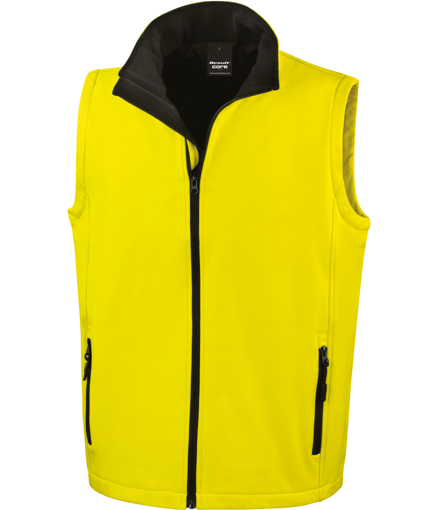 Bodywarmer Softshell Homme Printable