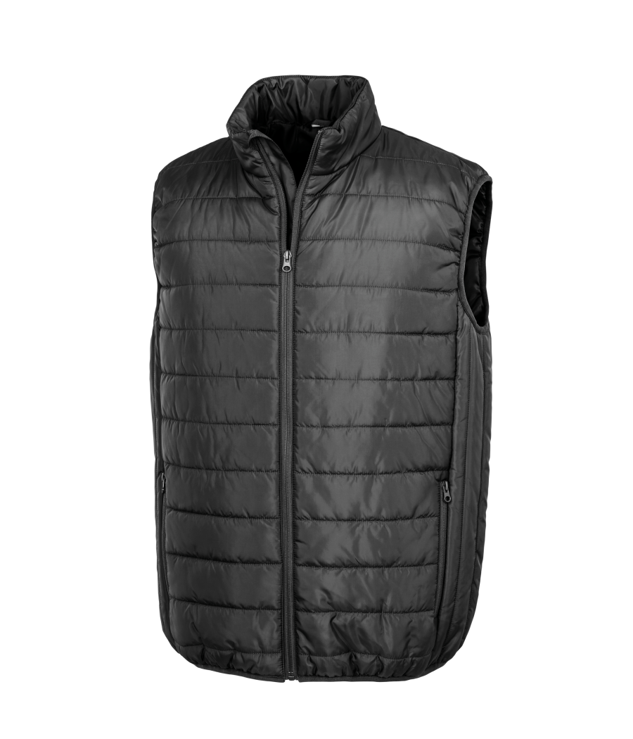 Bodywarmer recyclé et matelassé Core
