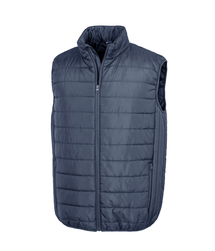 Bodywarmer recyclé et matelassé Core