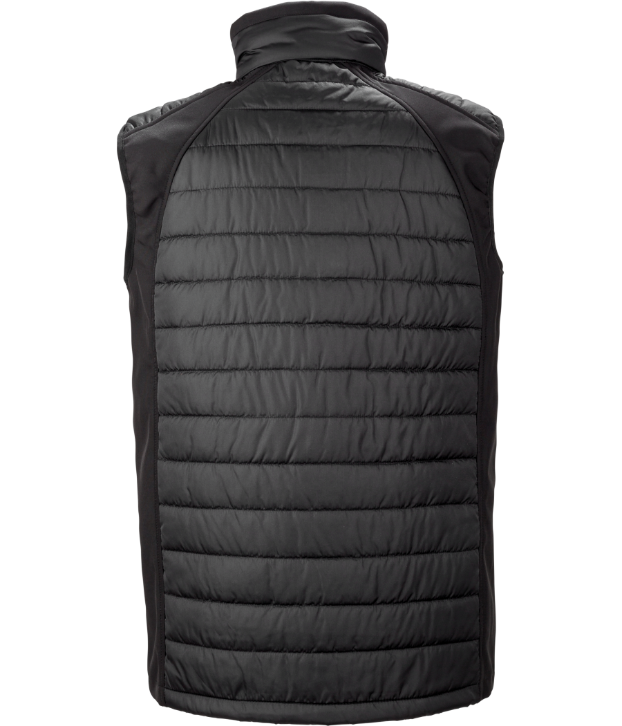 Gilet softshell rembourré black compass recyclé