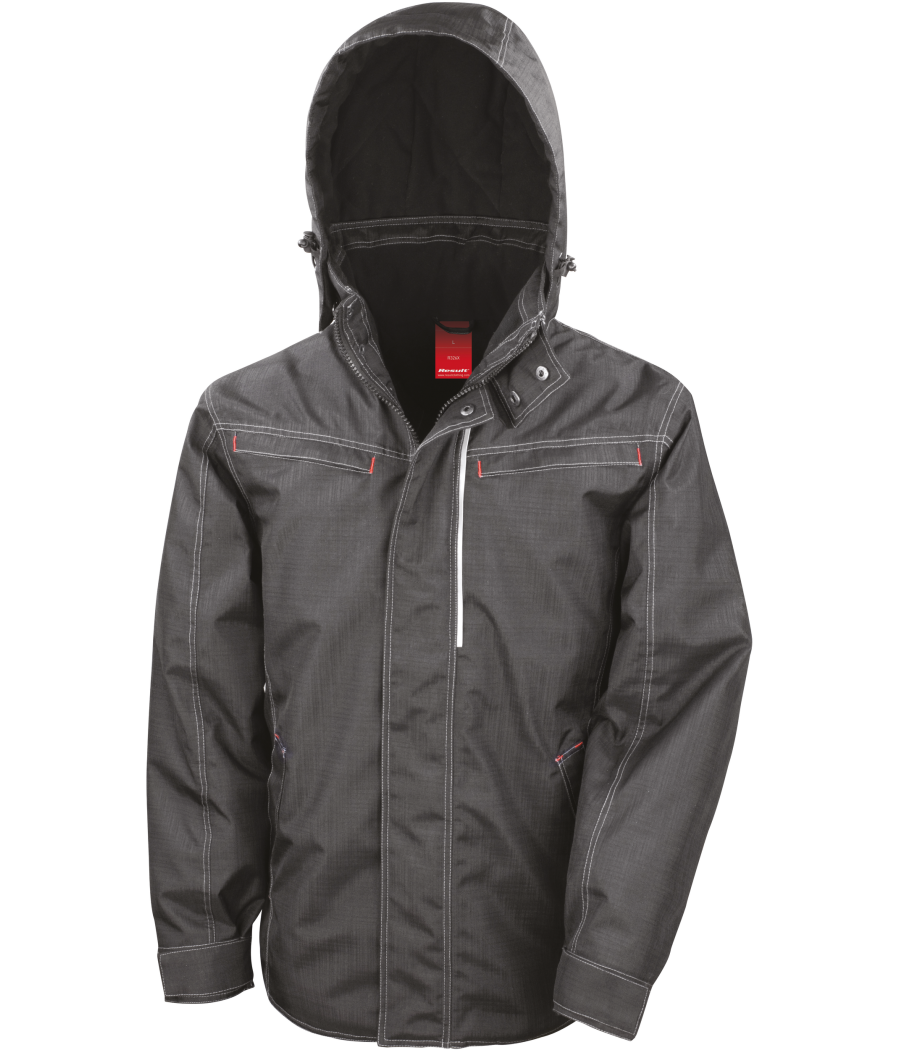 Parka robuste "effet denim"