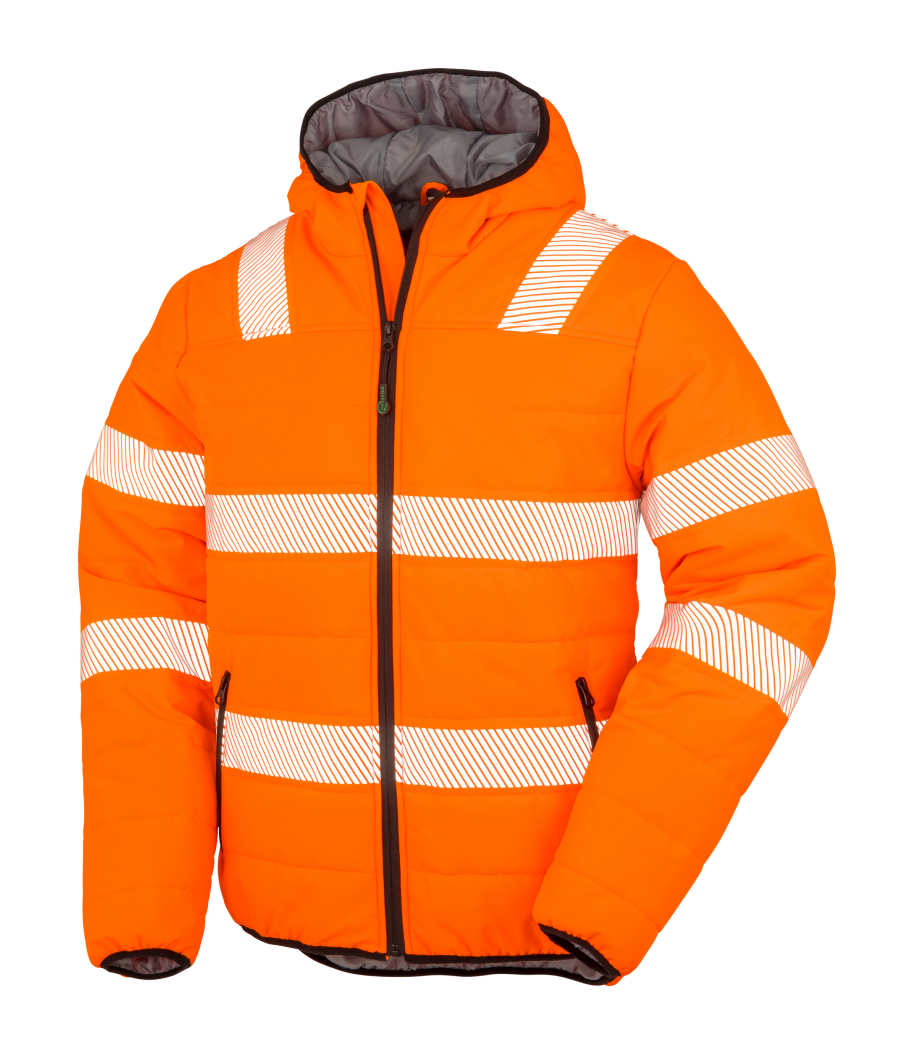 Veste de sécurité recyclée ripstop padded
