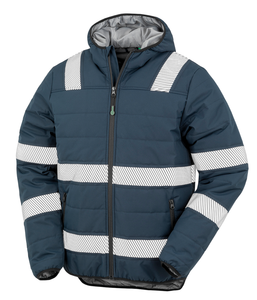 Veste de sécurité recyclée ripstop padded