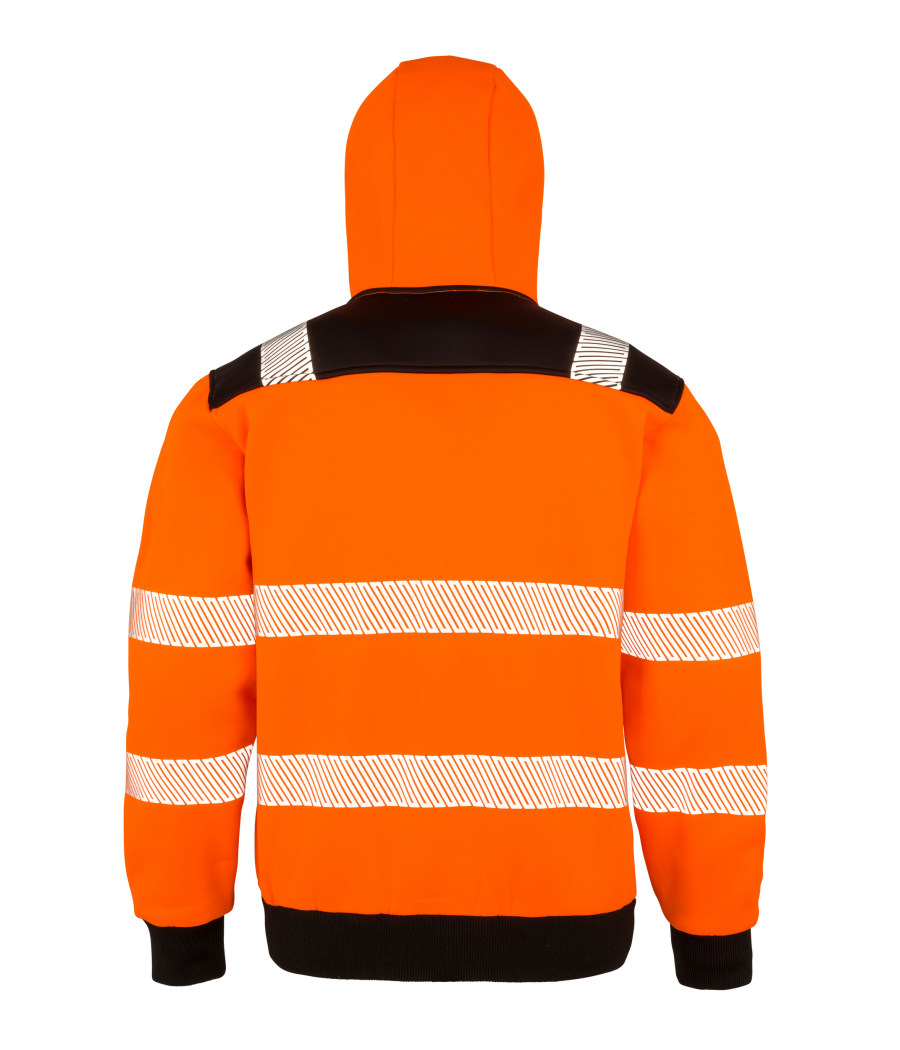 Sweat-shirt à capuche de sécurité recyclé