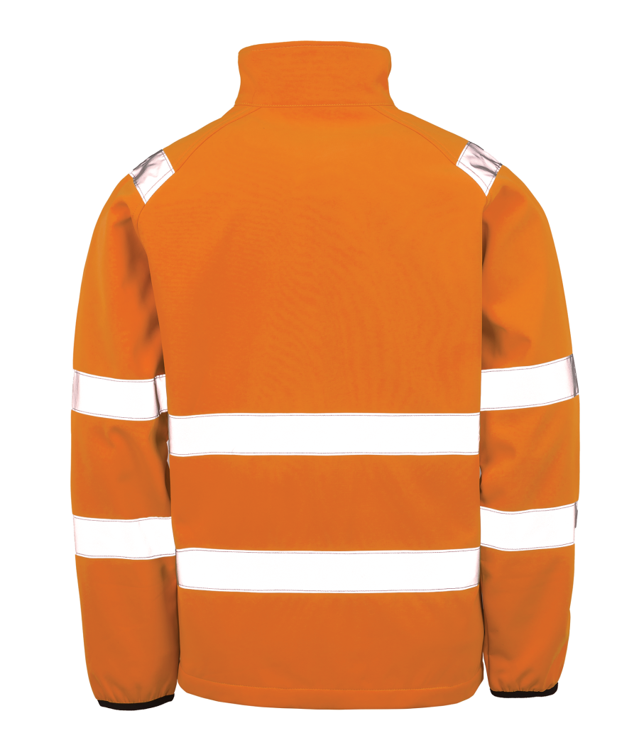 Veste softshell de sécurité recyclée