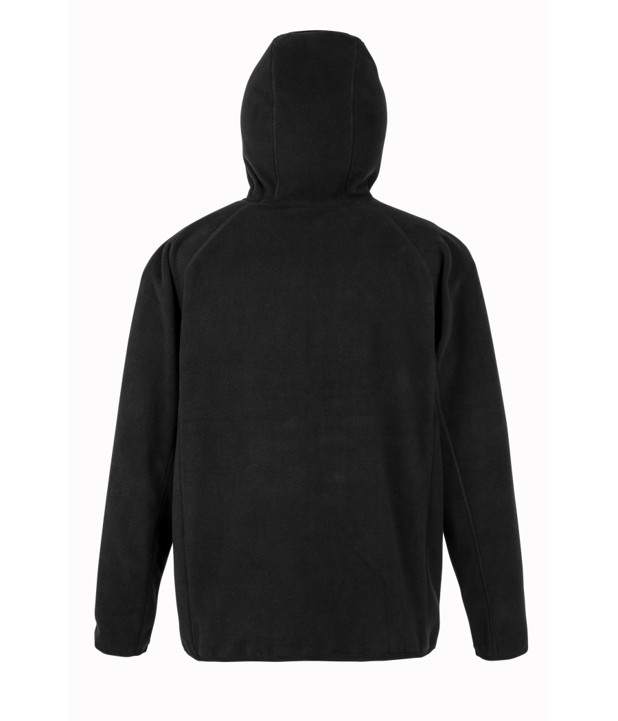 Veste à capuche en micropolaire recyclée