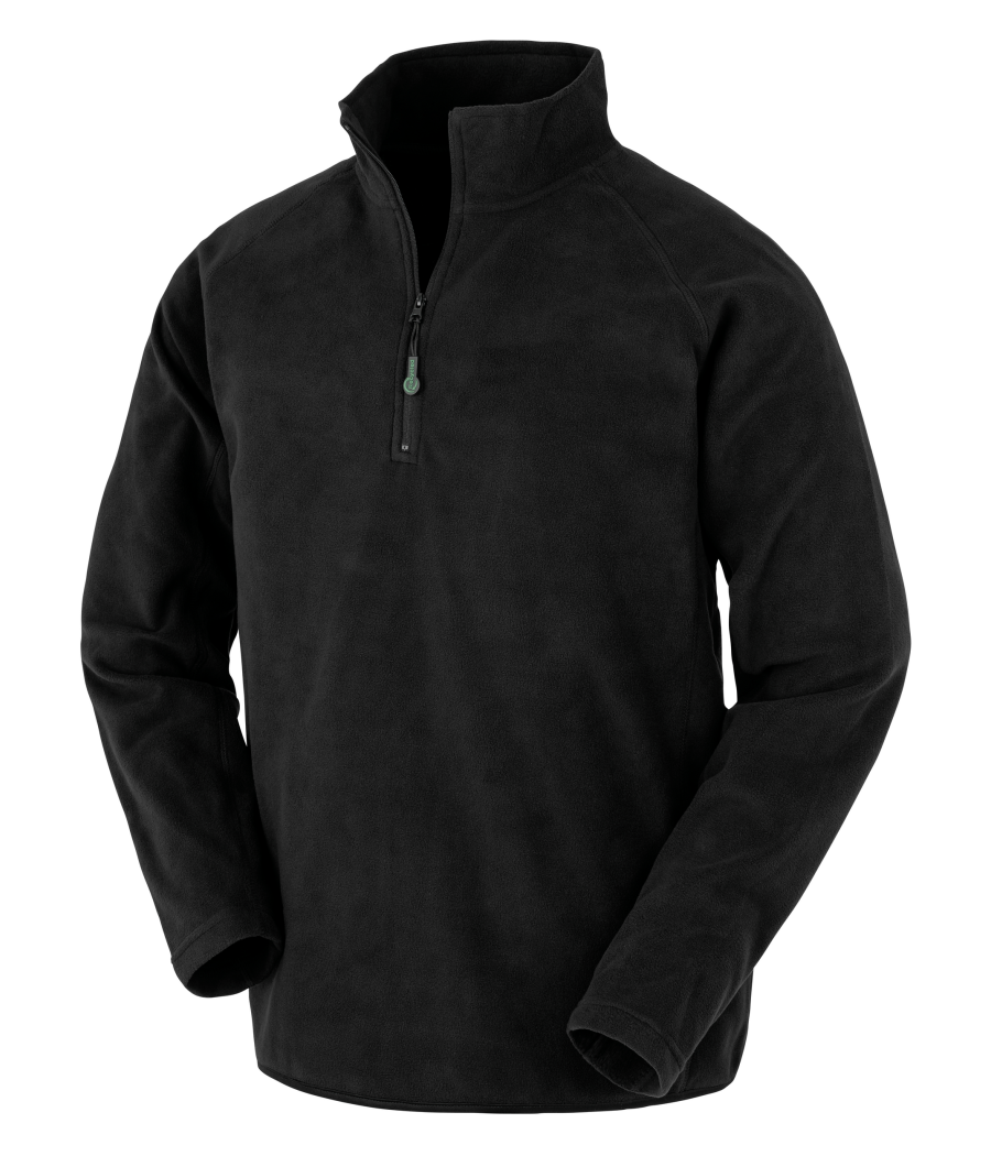 Micropolaire recyclée col zippé