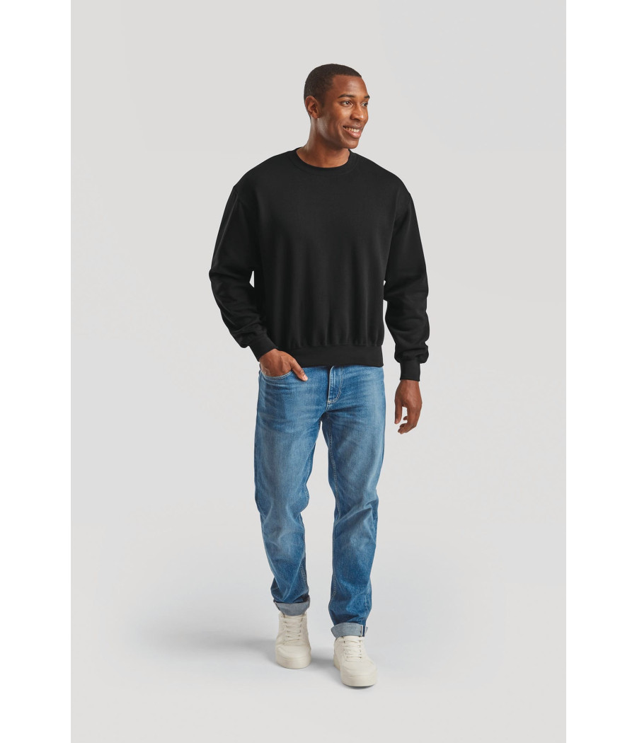 Sweat col rond coton Homme