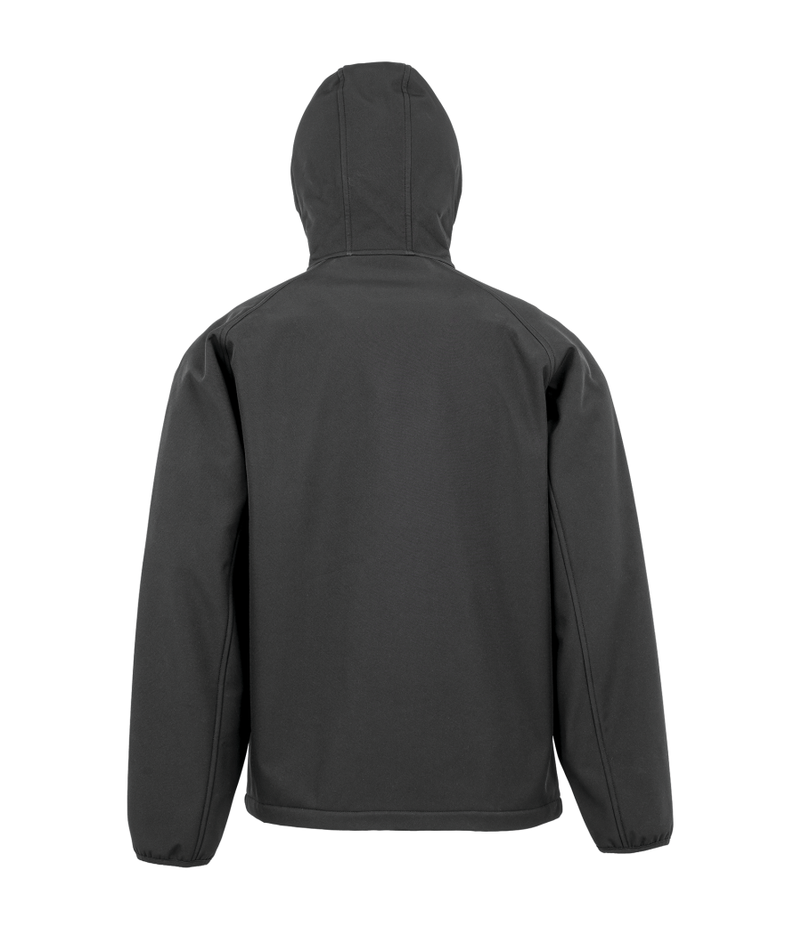 Veste softshell recyclée 3 couches à capuche homme