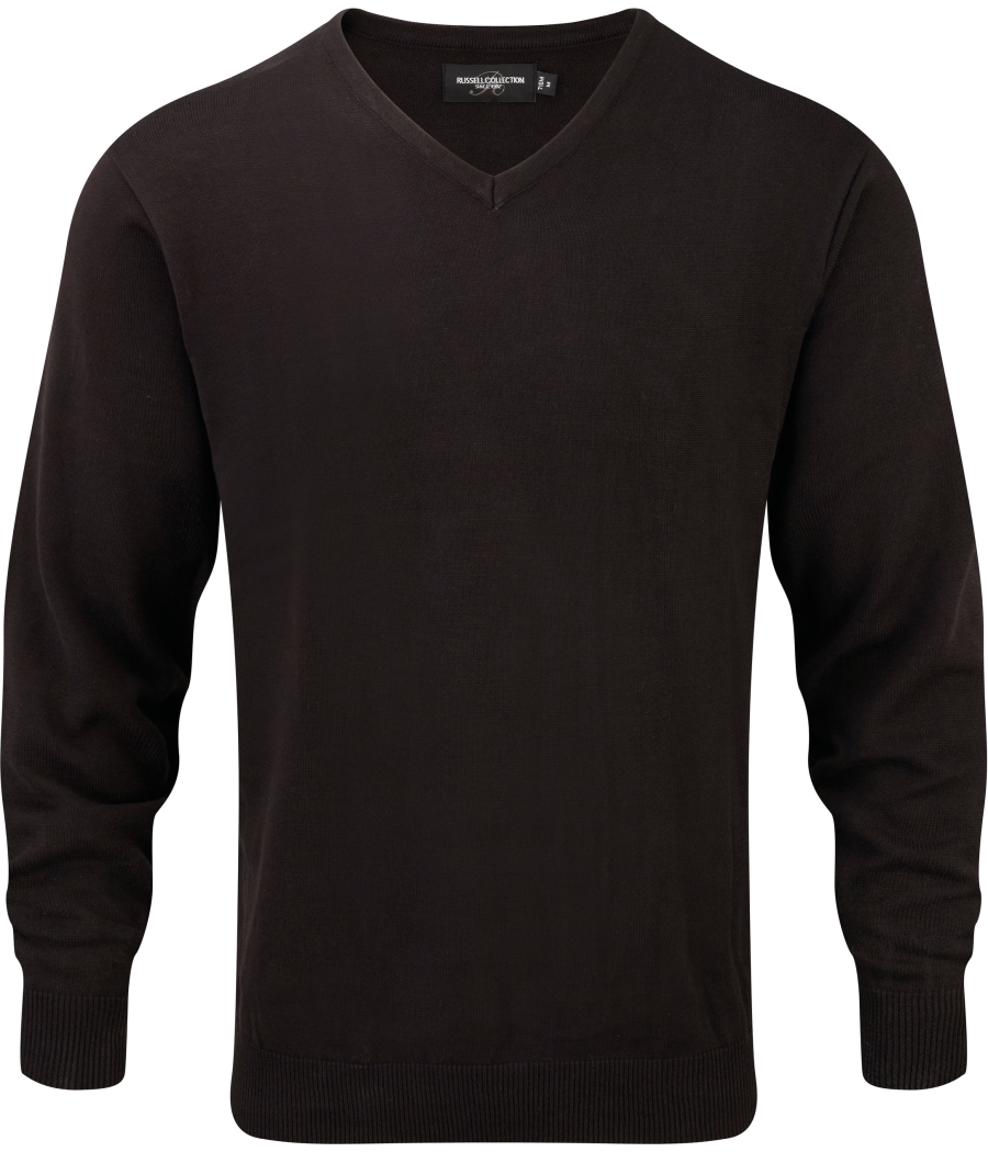 Pullover homme col v