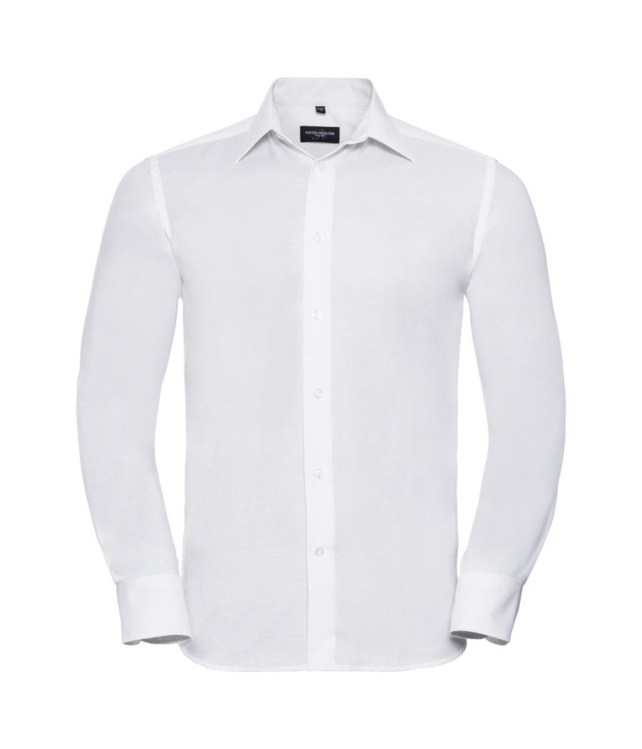 Chemise homme Oxford manches longues