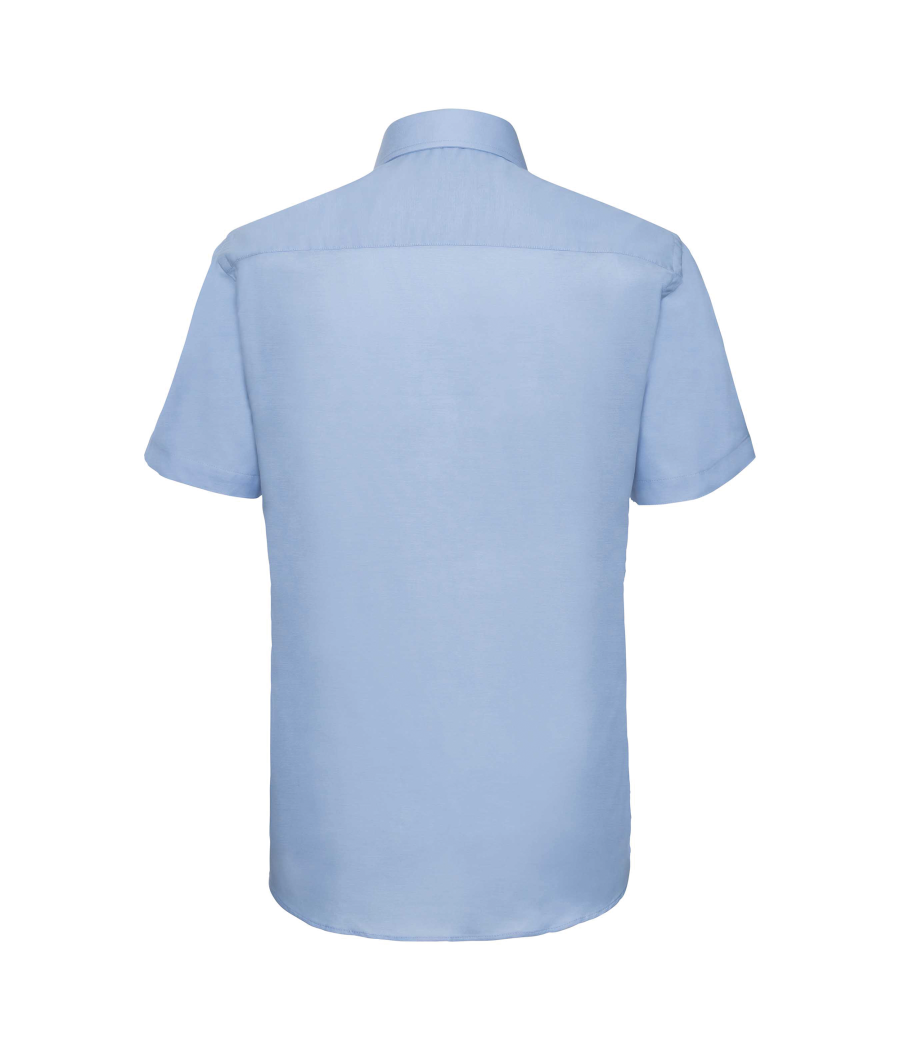 Chemise oxford cintrée manches courtes homme