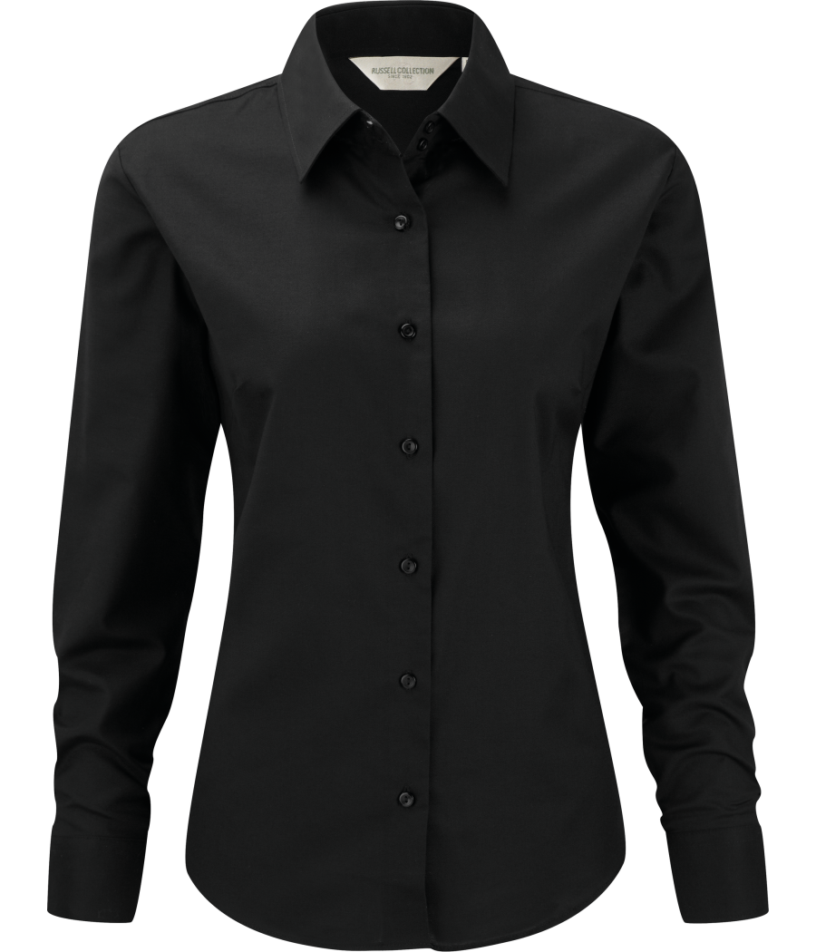 Chemise femme manches longues Oxford